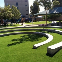 Artificial Turf Installation Lake Forest, Florida Rooftop, Commercial Landscape