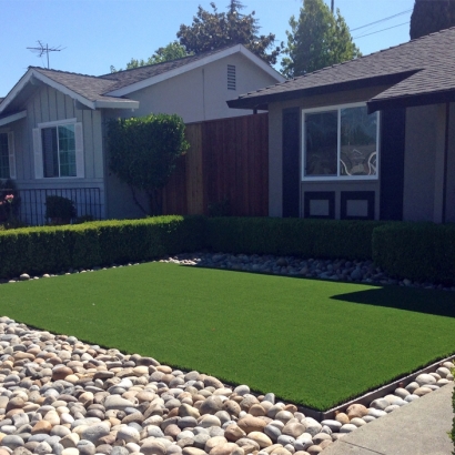 Fake Grass Melrose Park, Florida Landscape Design, Front Yard Landscaping Ideas