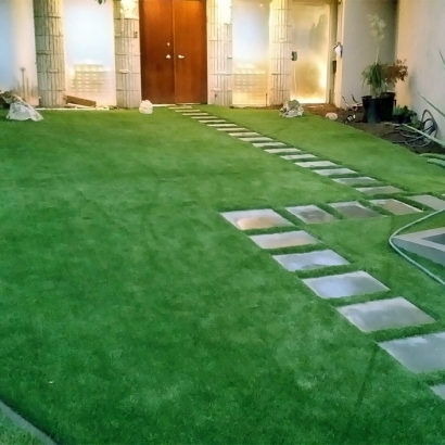 Faux Grass Jan-Phyl Village, Florida Design Ideas, Pavers