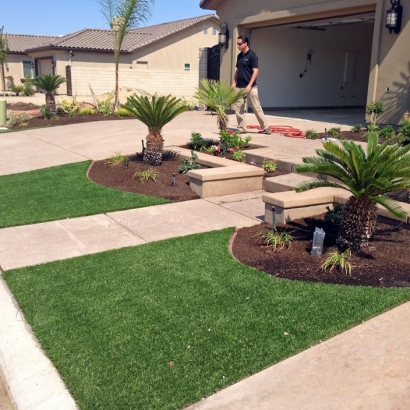 Turf Grass Hamptons at Boca Raton, Florida City Landscape, Front Yard Ideas