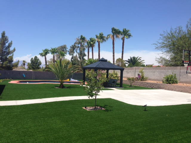 Fake Lawn Westview, Florida Backyard Playground, Backyard Landscape Ideas