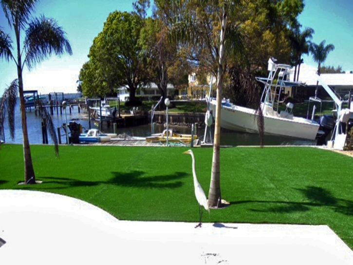 Faux Grass Surfside, Florida Roof Top, Backyard Landscape Ideas