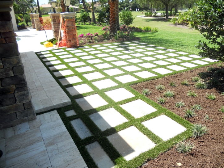 Plastic Grass Big Coppitt Key, Florida Paver Patio, Beautiful Backyards