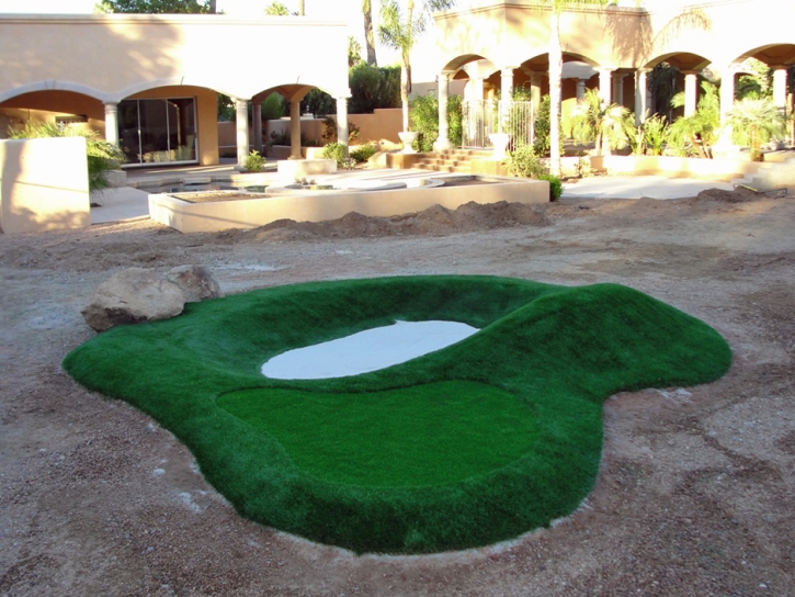 Synthetic Grass Fort Pierce, Florida How To Build A Putting Green, Commercial Landscape