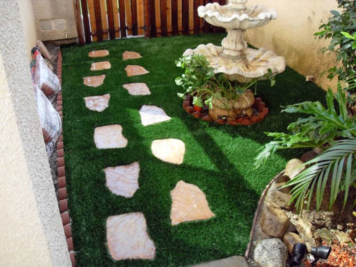 Synthetic Turf Port Salerno, Florida Landscape Design, Backyard Garden Ideas